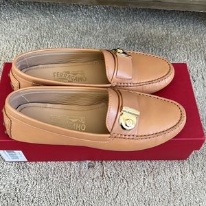 Salvatore Ferragamo Loafers In beautiful tan color